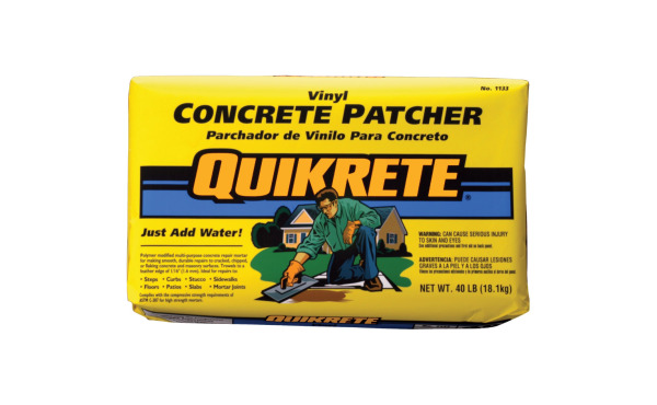 Quikrete 40 Lb. Gray Concrete Patch Quikrete 40 Lb. Gray Concrete Patch