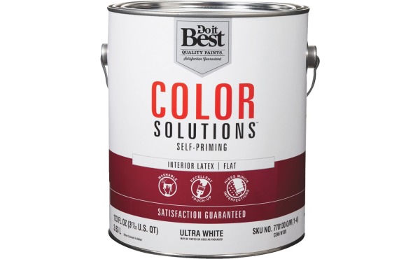 Do it Best Color Solutions Latex Self-Priming Interior Wall Paint, 1 Gal. Do it Best Color Solutions Latex Self-Priming Interior Wall Paint, 1 Gal.
